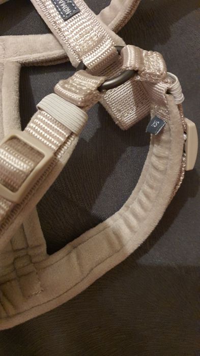 Komfortowe szelki dla psa Nomad Tales Blush kolor taupe S