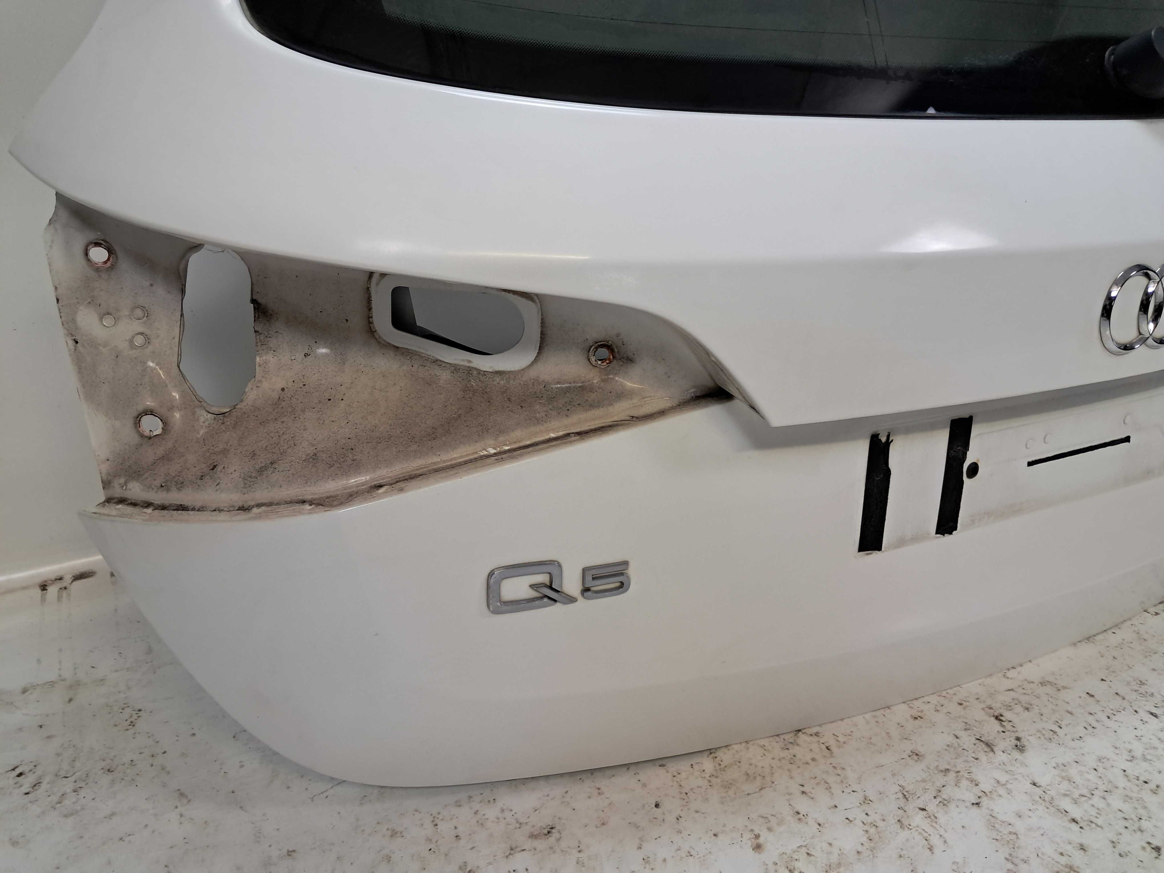 AUDI Q5 8R przed lift klapa tył tylna bagażnika LY9C kompletna biała