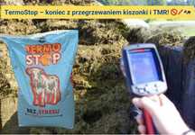TERMOSTOP 25kg.Świeży TMR,PASZA,BYDŁO. Chroni przed nagrzewaniem
