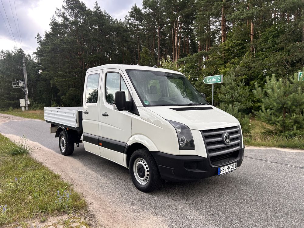Volkswagen Crafter 2.5 tdi KLIMA 7 osób dubel doka skrzynia