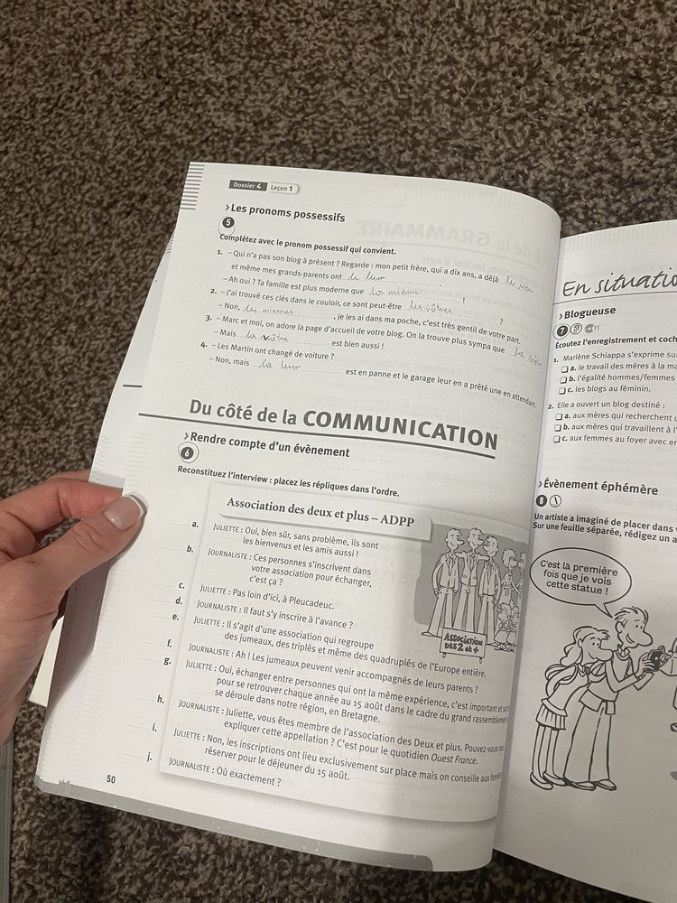 Alter ego A2 hachette podrecznik i cwiczenia do francuskiego studia
