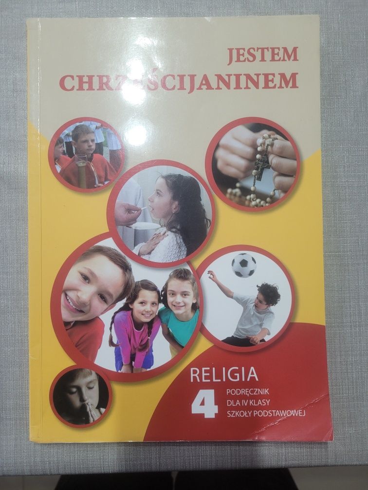 Religia Katechizm Książka Jestem Chrześcijanimem klasa 4