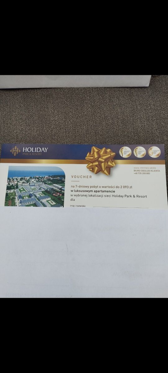 Voucher Holiday Park i Resort