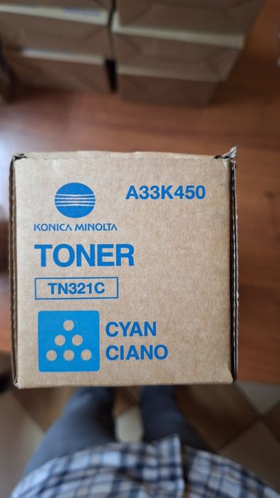 Konica Minolta TN-321C (A33K450) toner oryginalny