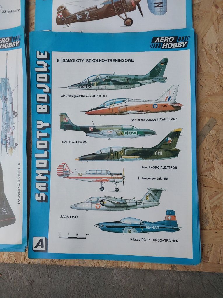 Dla fanów lotnictwa - plakaty, czasopisma