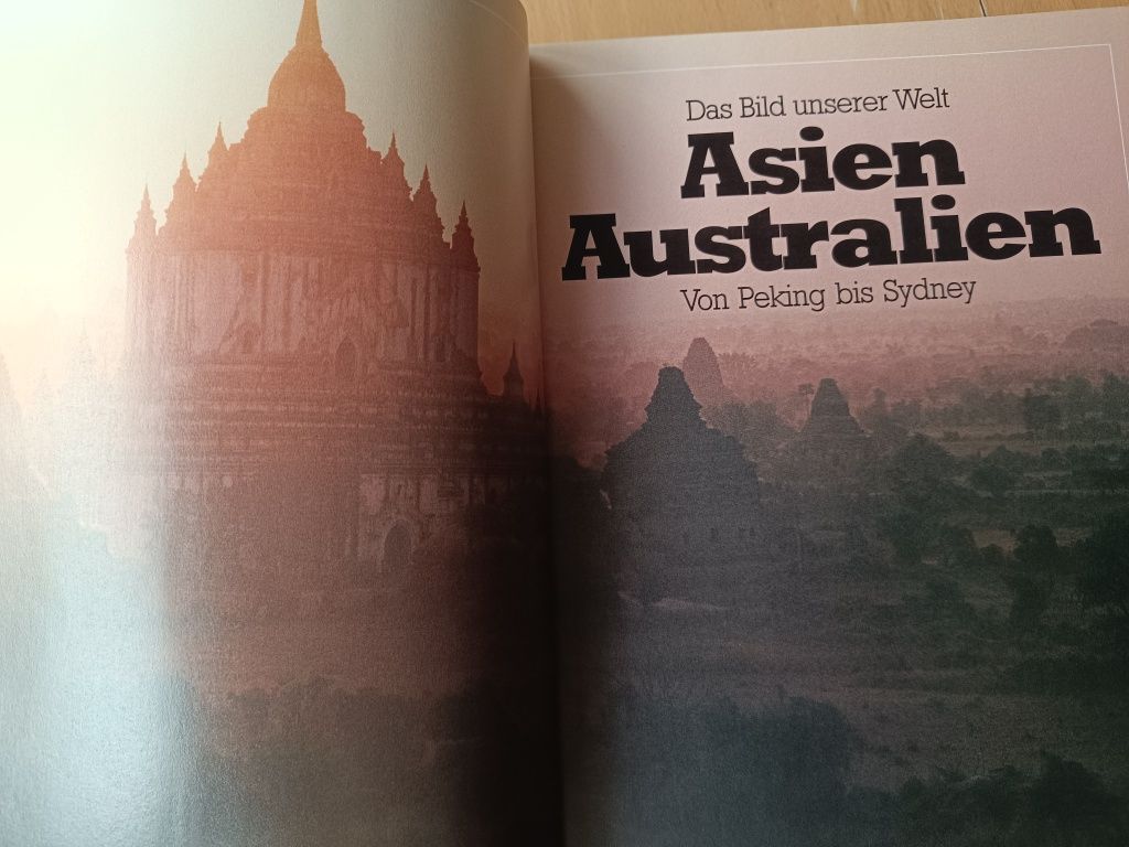 Asien Australien Das Bild unserer Welt - książka w j. niemieckim