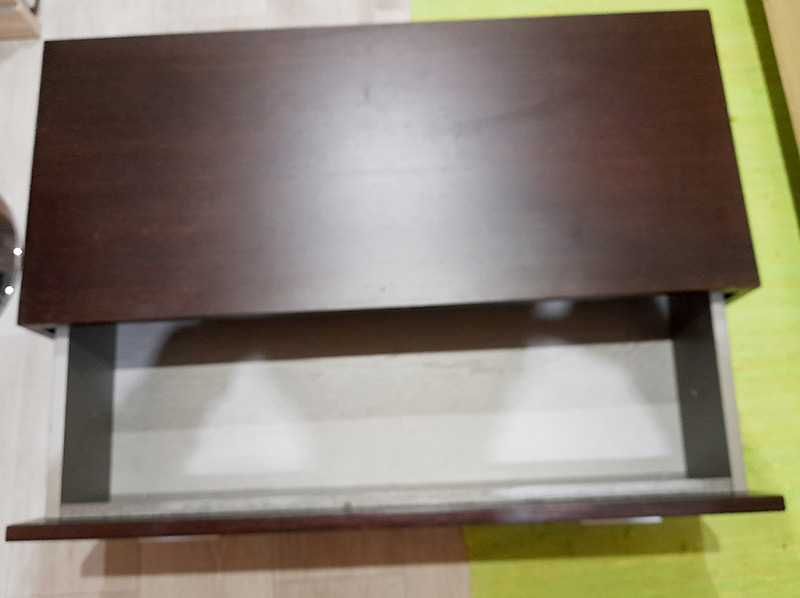 Móvel com gaveta em mogno muito bom estado