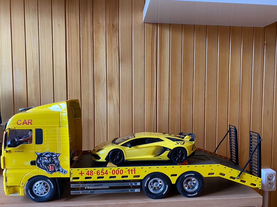 Tamiya - Laweta RC z Lambo RC.