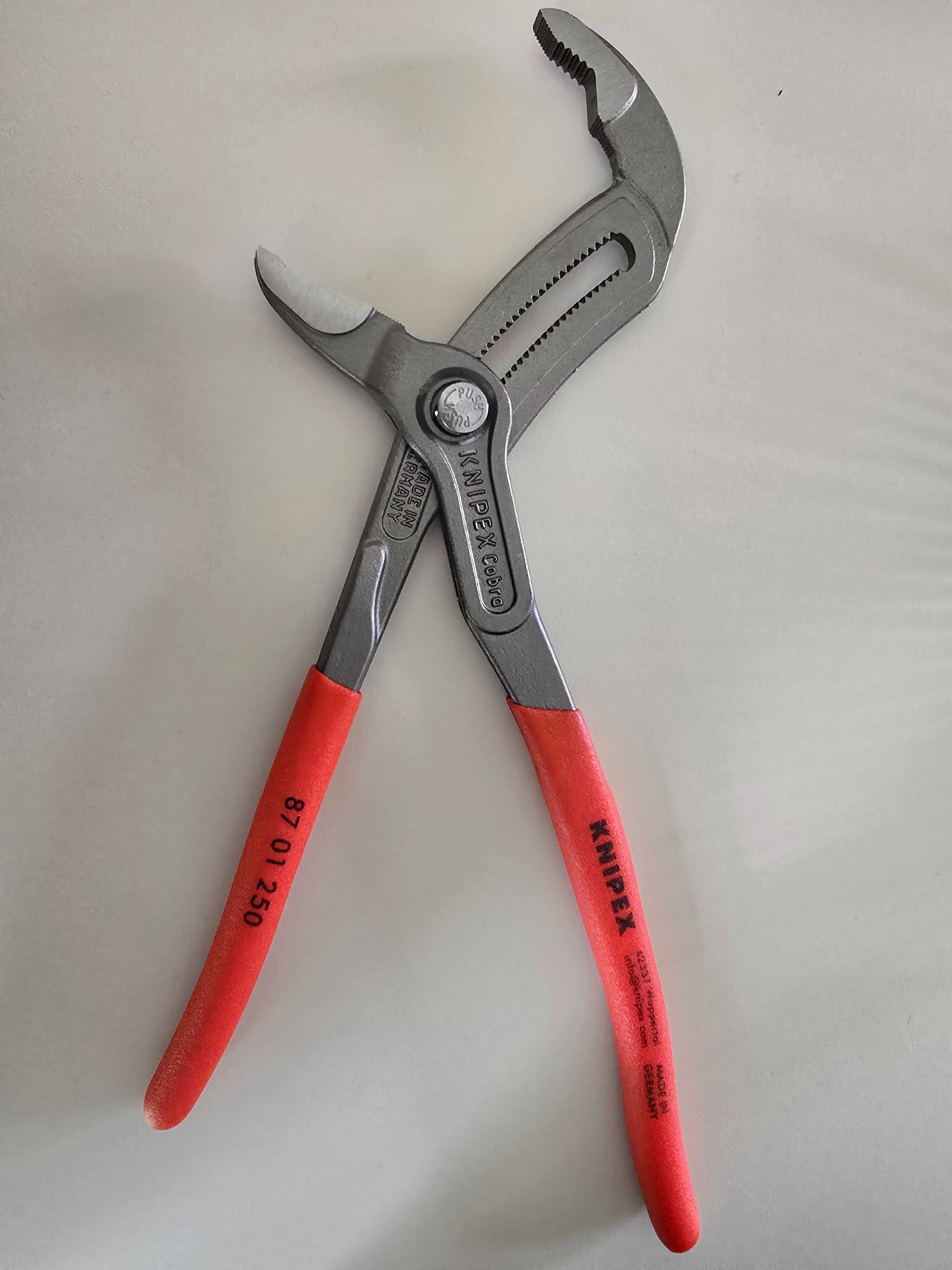 Szczypce do rur cobra 250mm klucz nastawny