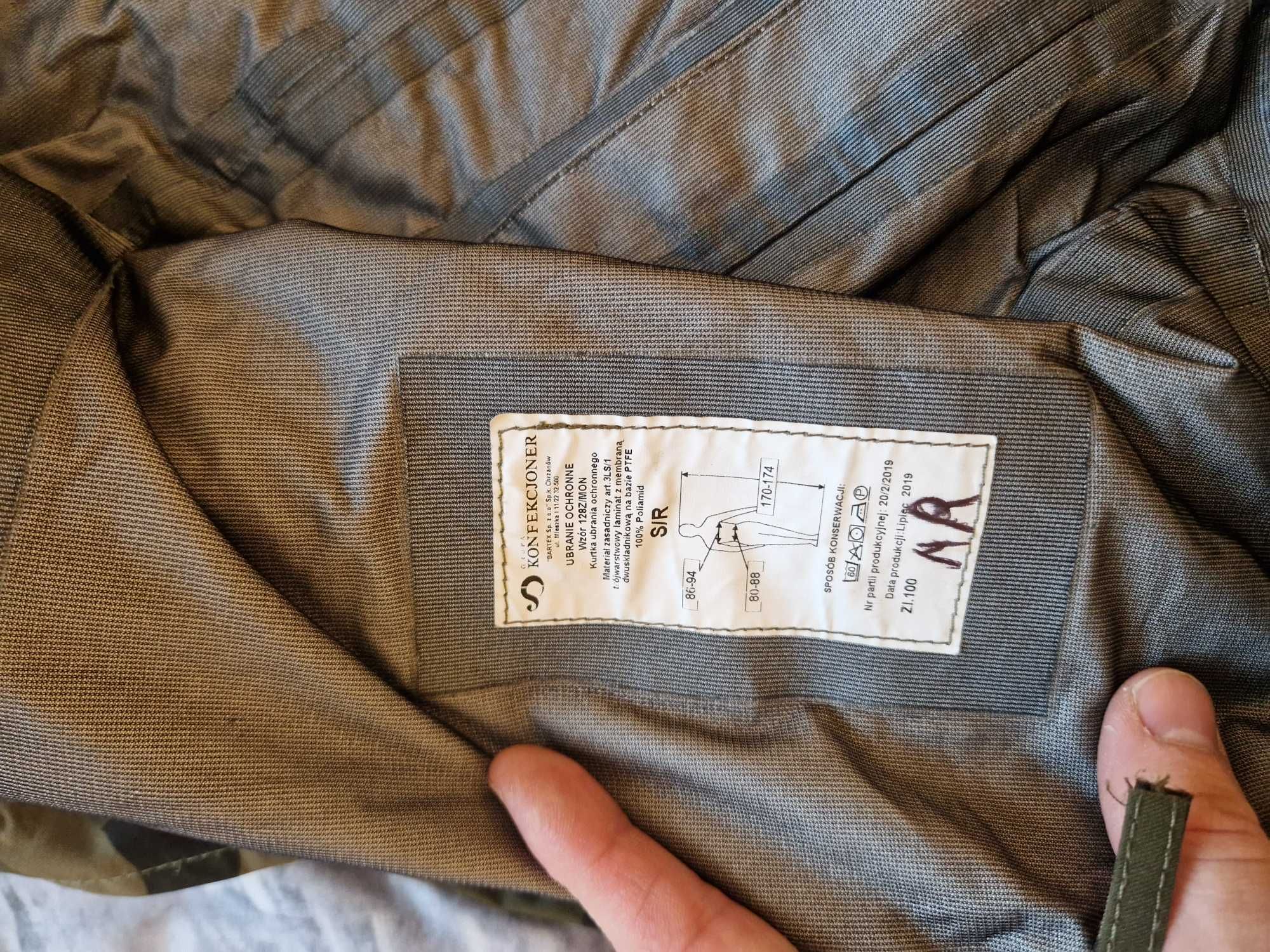 Ubranie ochronę goretex wz.128