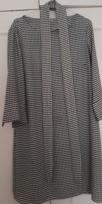 Vestido em sede pied pull - Tamanho XL