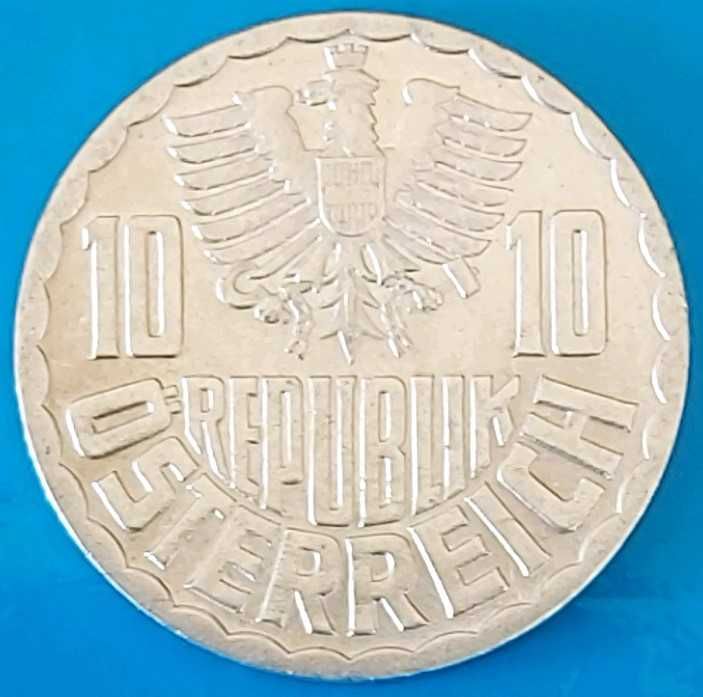 10 Groschen de 1955, a Áustria