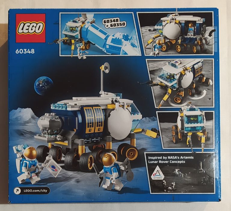 Klocki Lego City 60348 - Łazik księżycowy