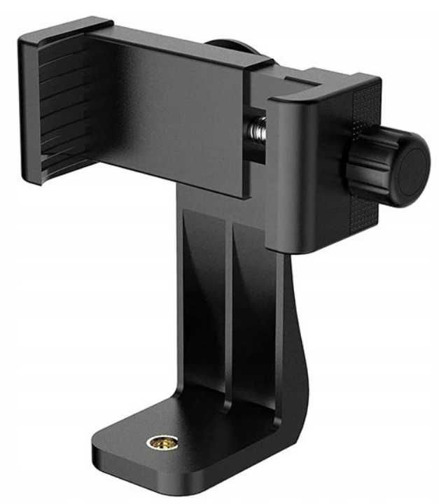 Uchwyt mocowanie 360 stopni na telefon / smartfon adapter do statywu