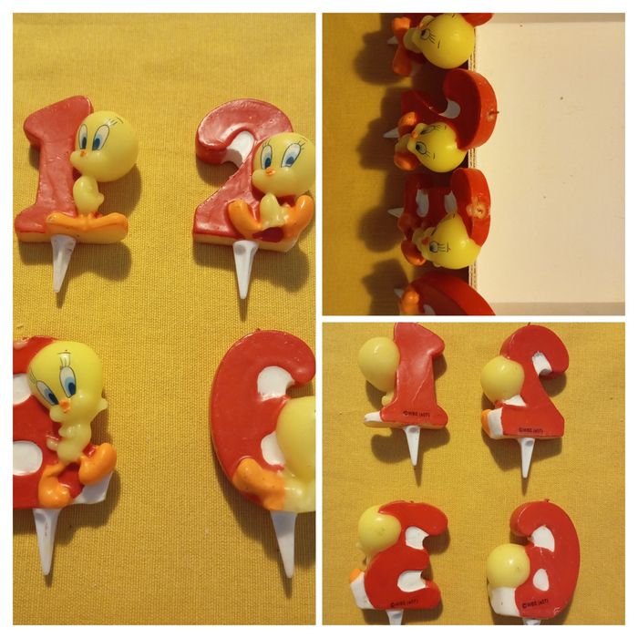 Velas de aniversário