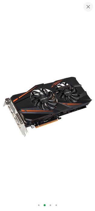 Продам ігрову відеокарту gigabyte gtx 1070 8gb windforce oc