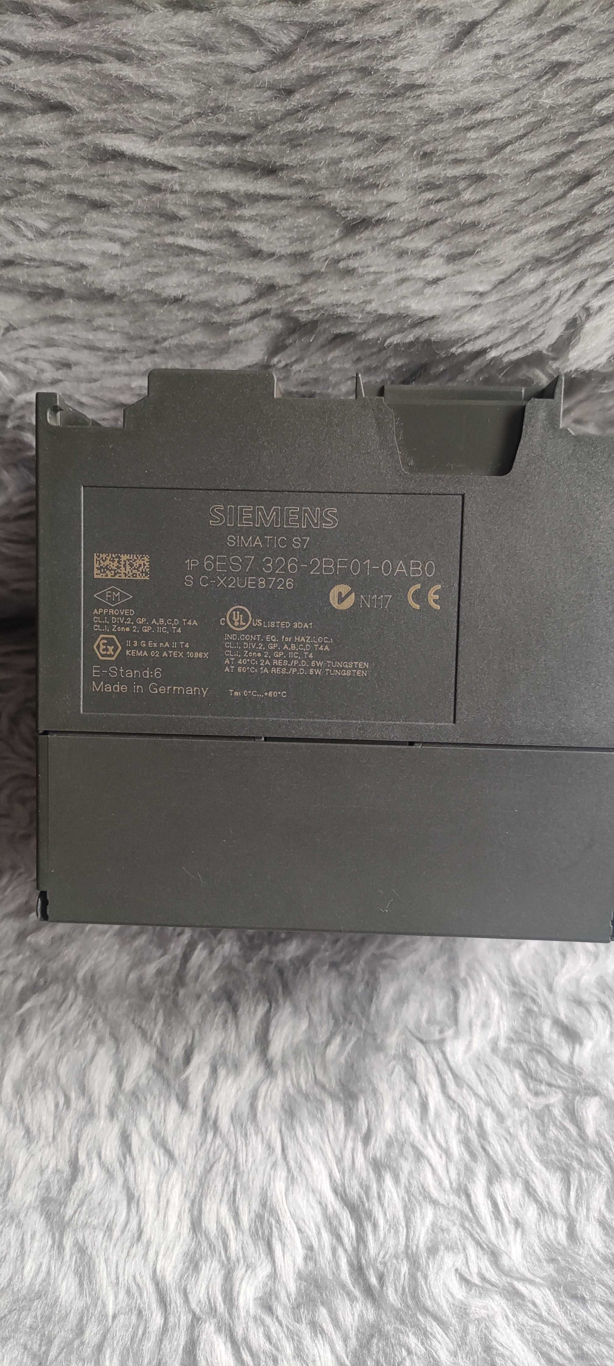 Moduł SM326  SIEMENS Fail-Safe 6ES7326-2BF01-0AB0