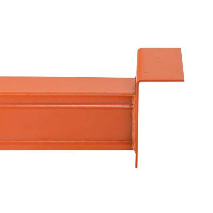 Belka poprzeczna Mecalux 110 cm trawers pod kratę płytę pomarańczowy