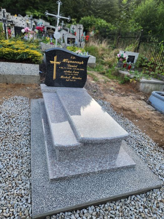 Nagrobki 4500 zł z montażem. Nagrobki śląsk GWARANCJA!! Gliwice