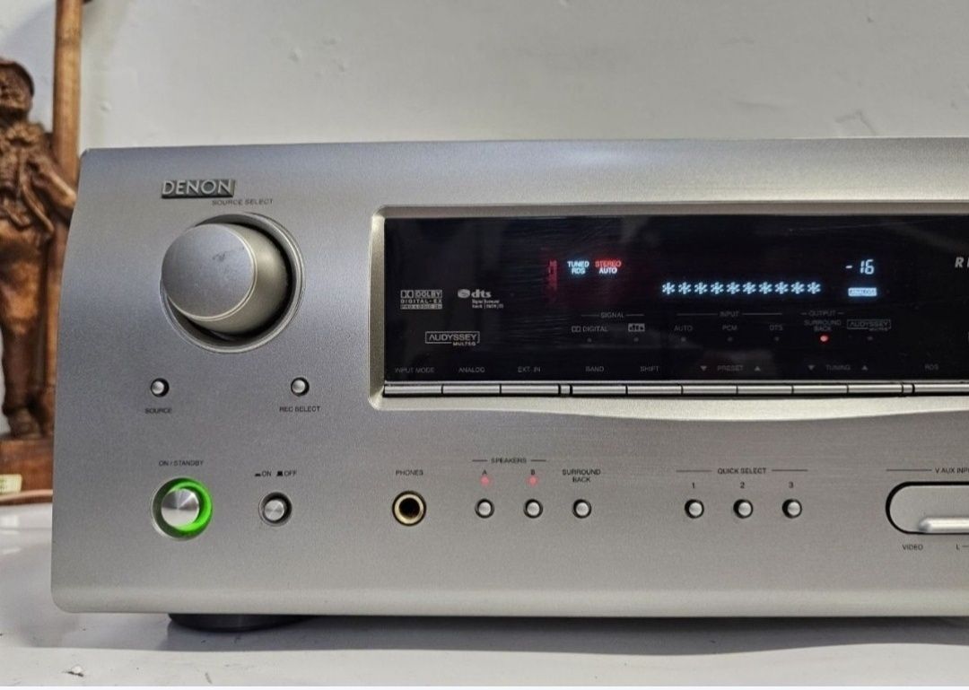 Amplituner Denon AVR-1508:, 110 W na kanał