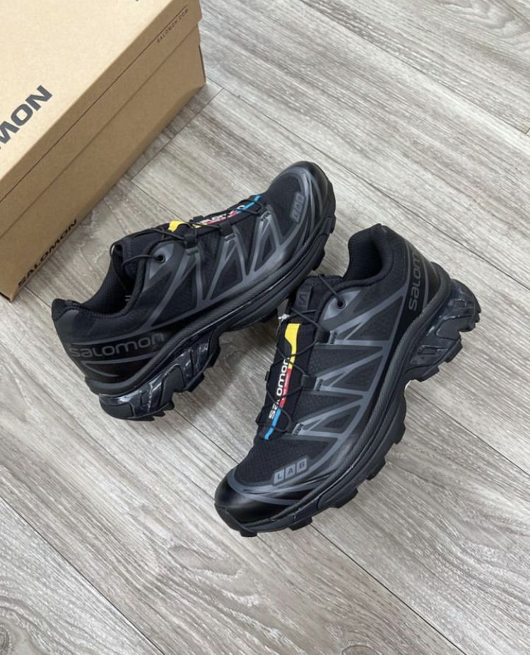 (БЕЗ ПЕРЕДОПЛАТИ)Salomon XT-6 GORE-TEX Саломон саламон гортекс чорні