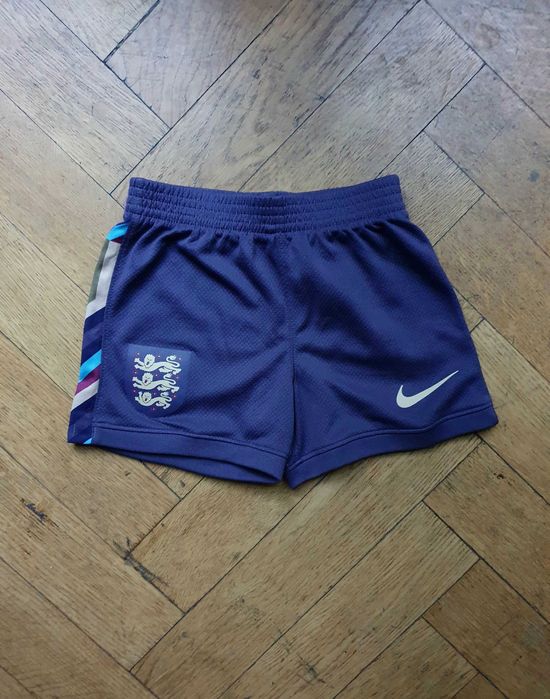 Nike Spodenki piłkarskie England purple 2024 dri fit sportowe