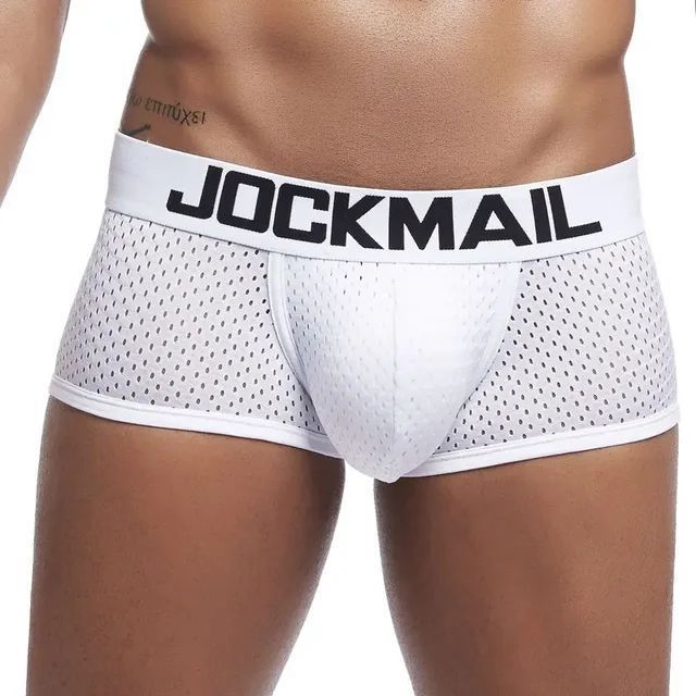 Męskie Sexowne Siateczkowe Bokserki JOCKMAIL - L