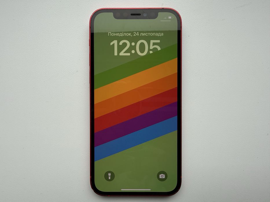 Apple iPhone 12 64gb Red Neverlock 87%