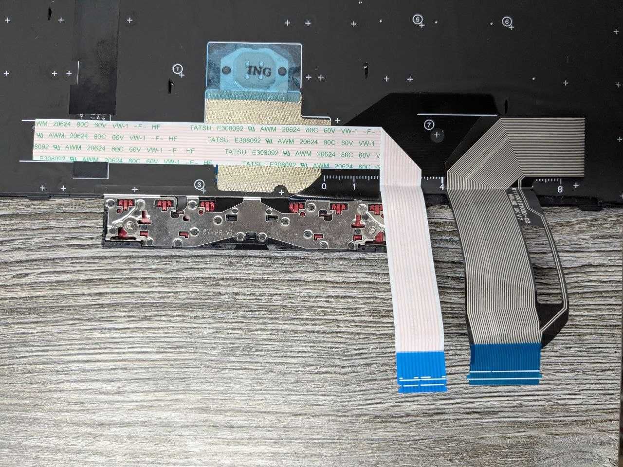 Клавіатура до ноутбука Lenovo ThinkPad E580 L580 T590 E590 ПІДСВІТКА