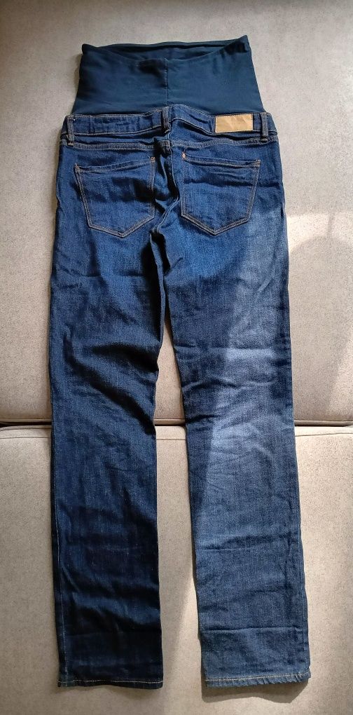 H&M 36 Spodnie ciążowe jeansowe dżinsy ciążowe
