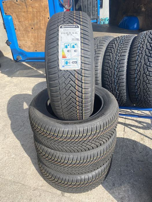 Opony wielosezonowe Coninental AllSeasonContact 215/55 R16 2szt. Nowe