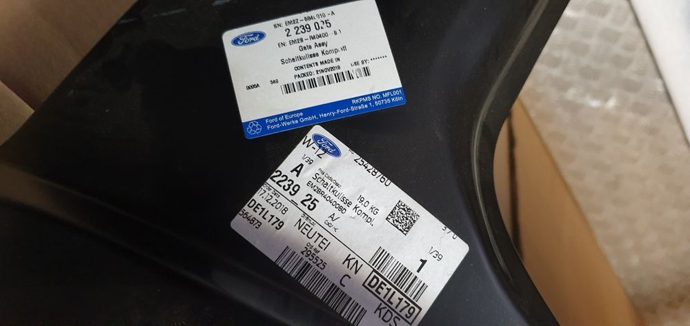 Klapa tyl pokrywa bagażnika ford s-max II mk2 15- nowa oryginalna