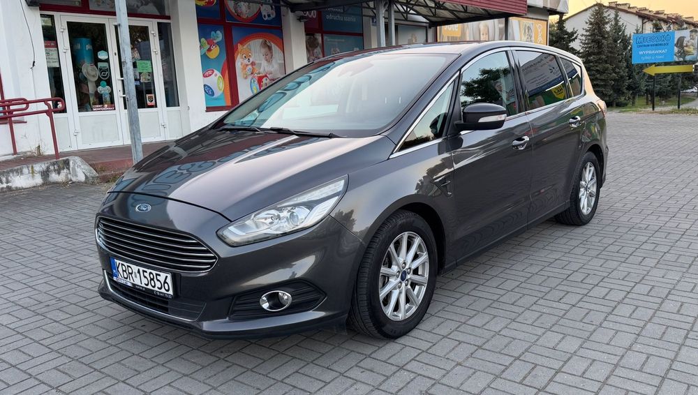 Ford S-Max 2016r Titanium 2.0tdci 180KM 7-osób Automat - Raty Zamiana Gwarancja