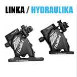Linkowo hydrauliczne hamulce gravel szosowe fm flat mount mechaniczne