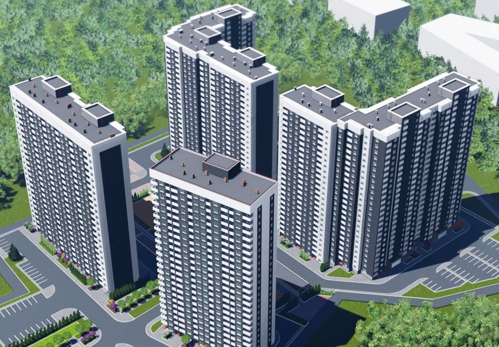 1к квартира 59,74м  вул Коноплянська, 22 ЖК Навігатор-2