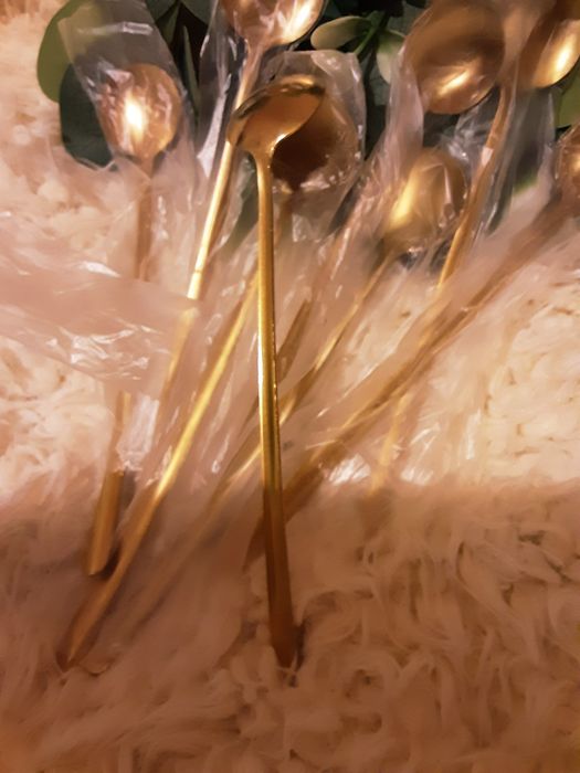 Чайні ложечки з подовженою ручкою,  набір з 8 штук, ціна за набір