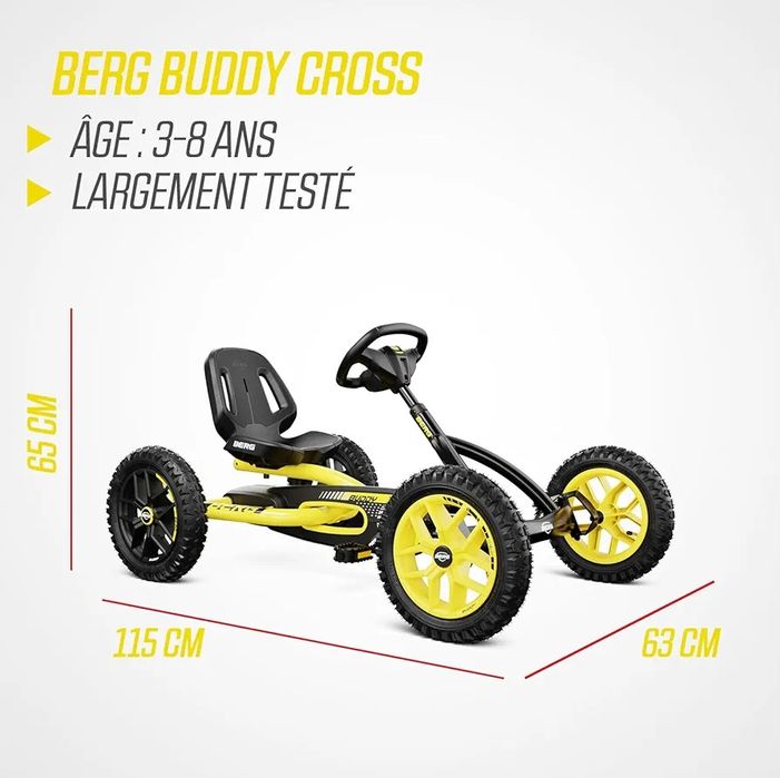 Gokart dla dziecka BERG