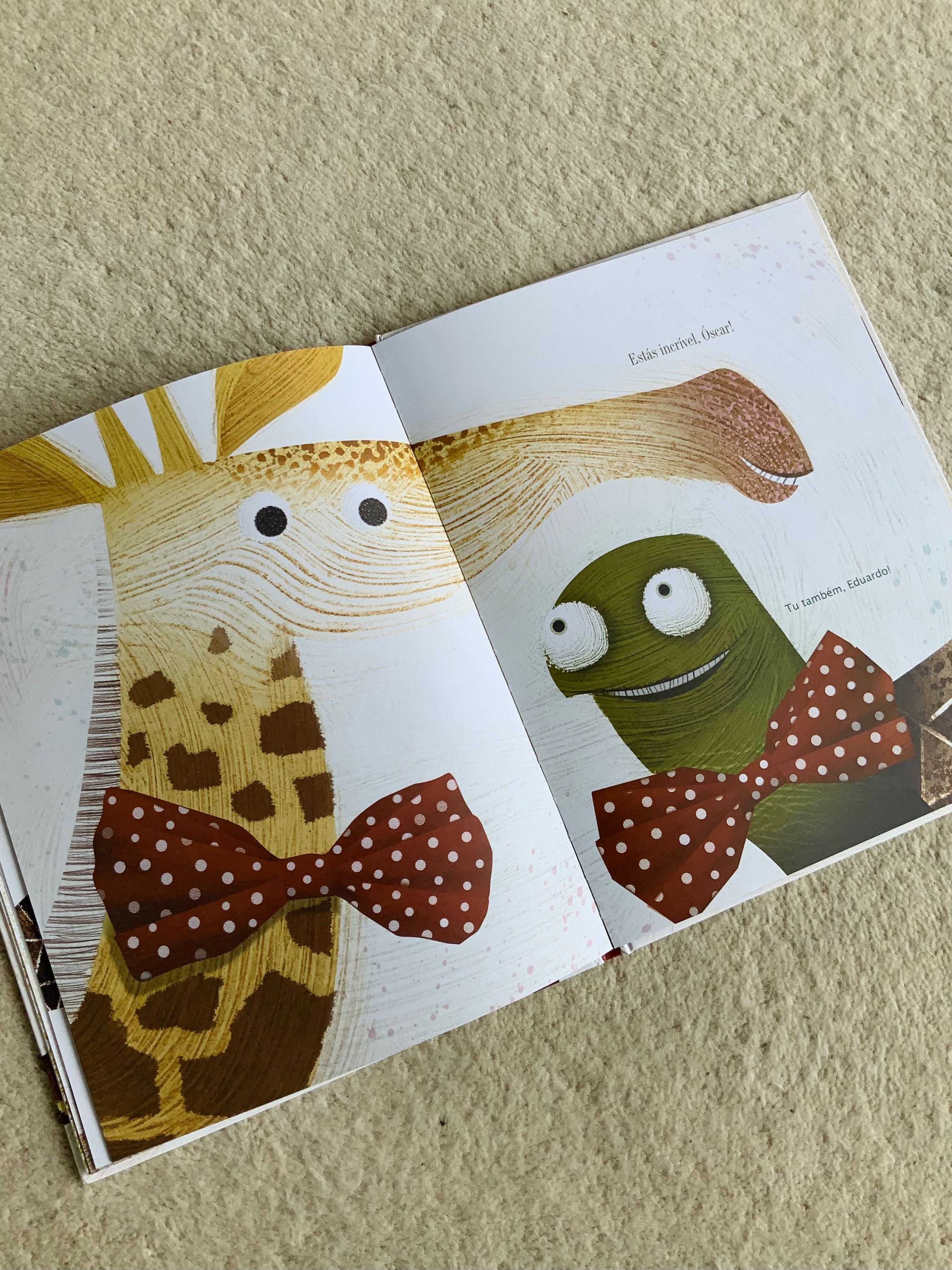 Livro infantil “Problemas de Girafa” novo