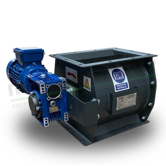 Śluza celkowa zawór celkowy 300x300 do cyklonu odciągu wyciągu trocin