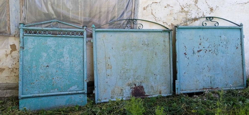 Ворота цельнометаллические для частного сектора.