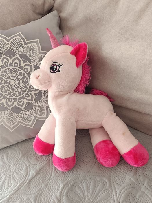 Pluszowy jednorożec maskotka 40 cm
