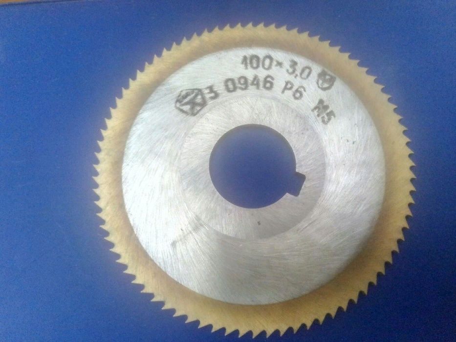 Фреза дисковая Р 6 М 5 100 х 3,0 СССР износостойкая карбид титана