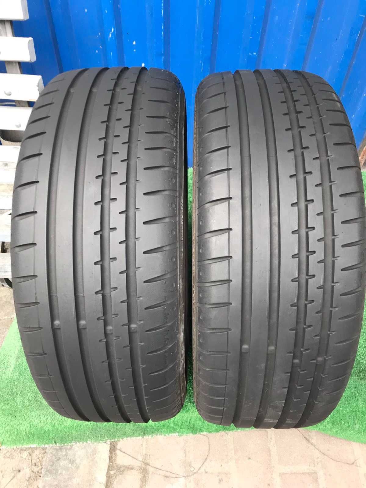 Шини  Continental 205/55r16 Пара Літо б/у склад Оригінал