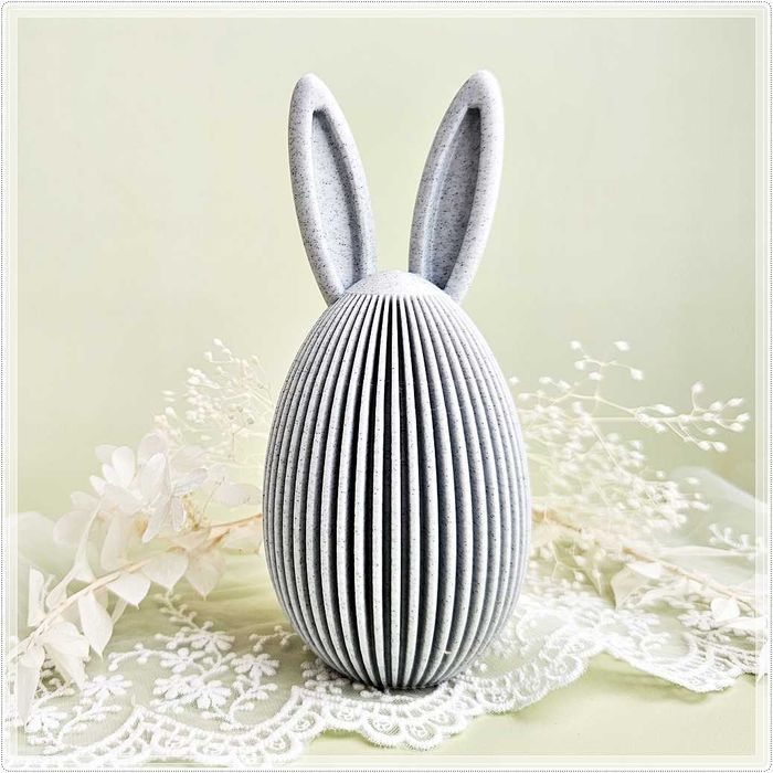 Jajko z uszami zająca – Zając Wielkanocny - dekoracja.