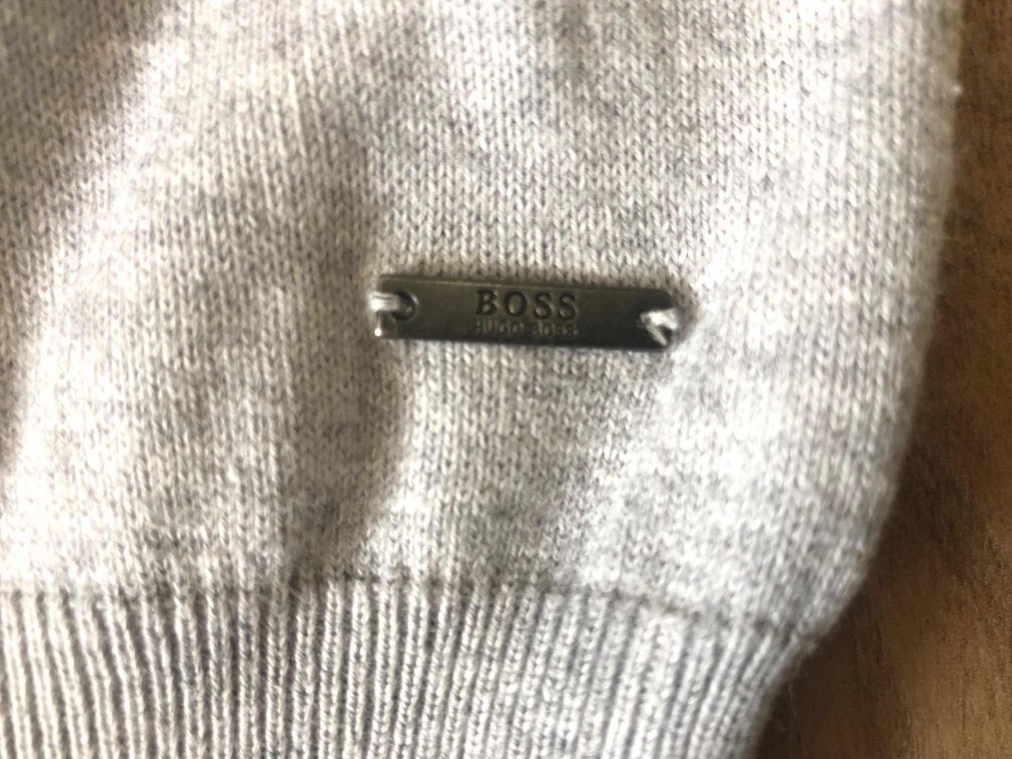Sweter męski Hugo Boss r.L jasny szary 45 zł