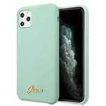 Guess Guhcn58lslmgg iPhone 11 Pro zielony/green hard case Silicone Vin