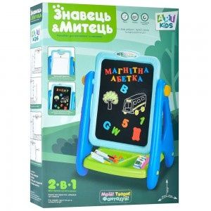 Мольберт , доска двухсторонняя магнитная