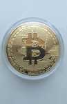 Монета Биткоин,подарок,нумизматика, коллекционирование,подарок.