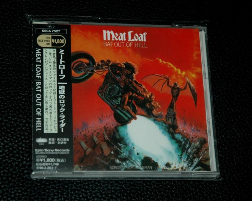 MEAT LOAF - Bat Out Of Hell. 1994 Epic. Japan. OBI.