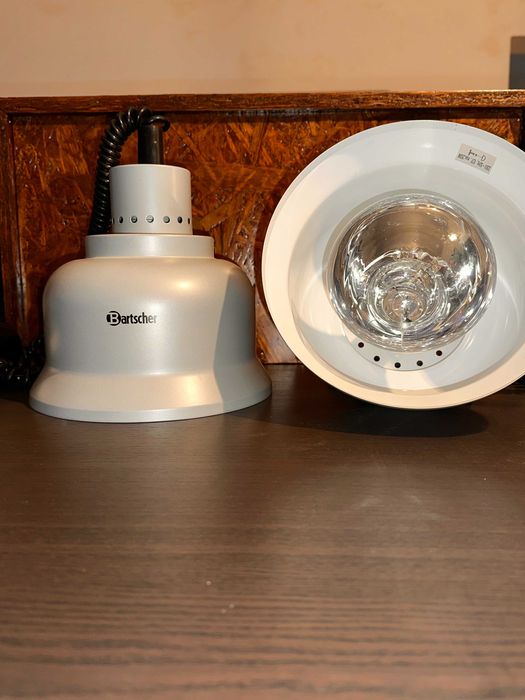 Candeeiro de aquecimento extensível cobre 250W Bartscher IWL250D KU